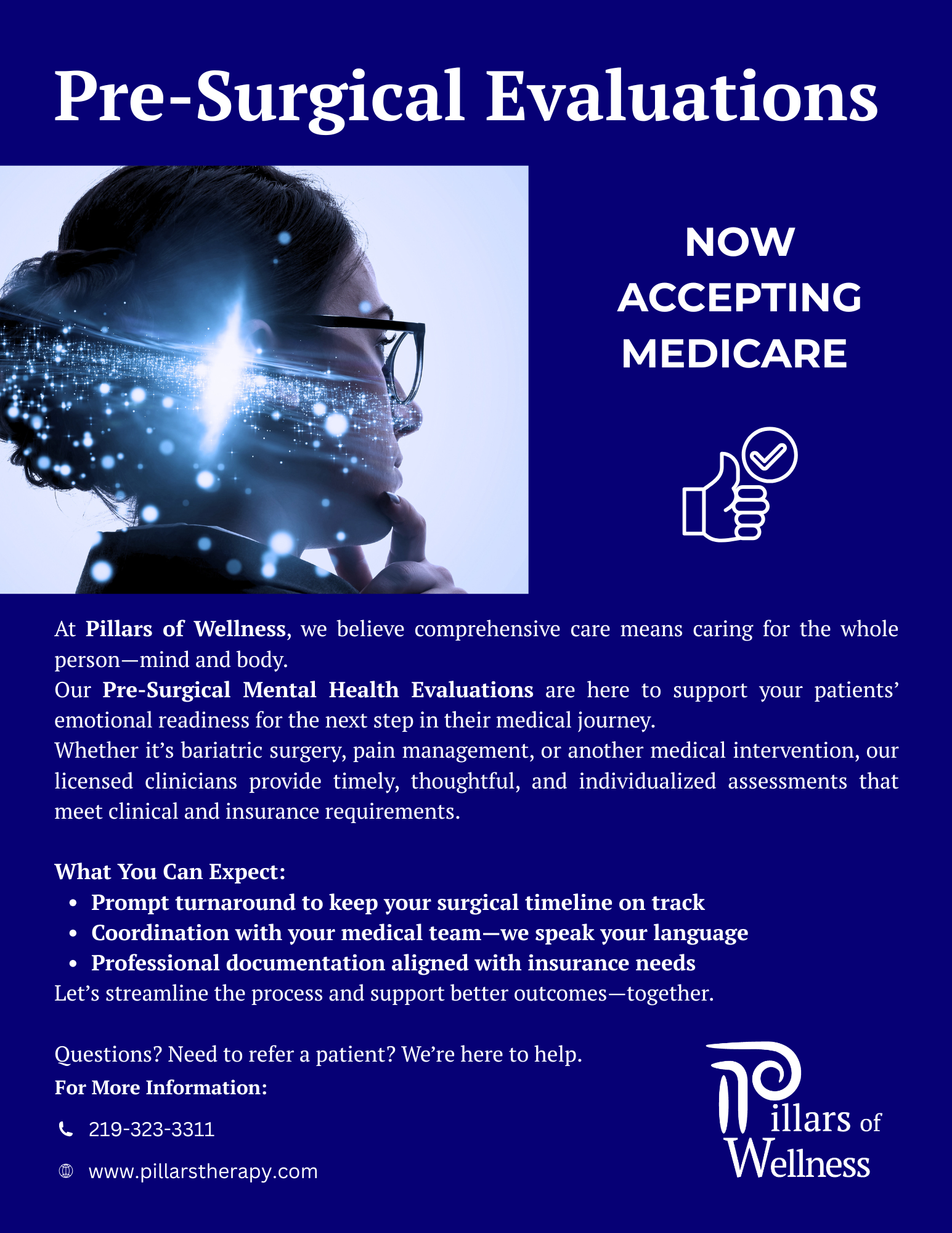 Presurgical Evaluation Flyer