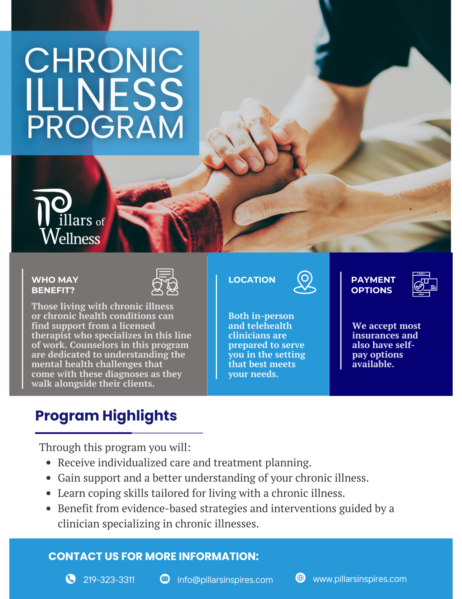 Chronic Illness Program Flyer
