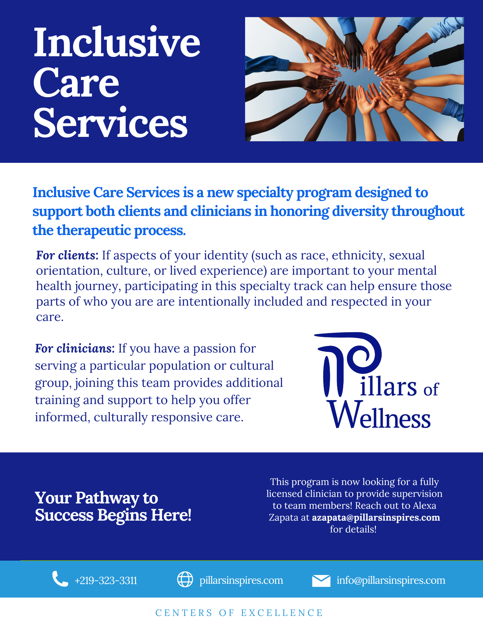 Inclusive Care Services Flyer
